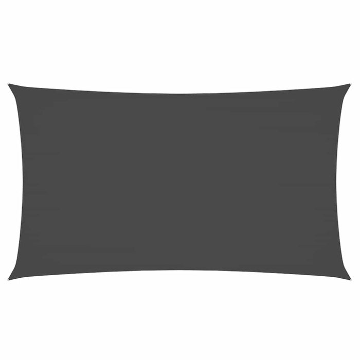 Parasole a Vela Oxford Rettangolare 2x4,5 m Antracite 135093