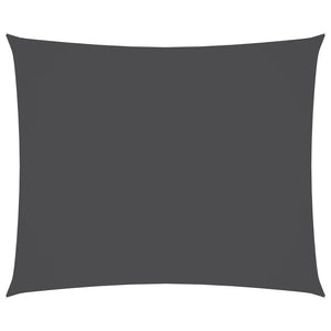 Parasole a Vela Oxford Rettangolare 2,5x3,5 m Antracite 135096