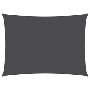 Parasole a Vela Oxford Rettangolare 2,5x4 m Antracite 135097
