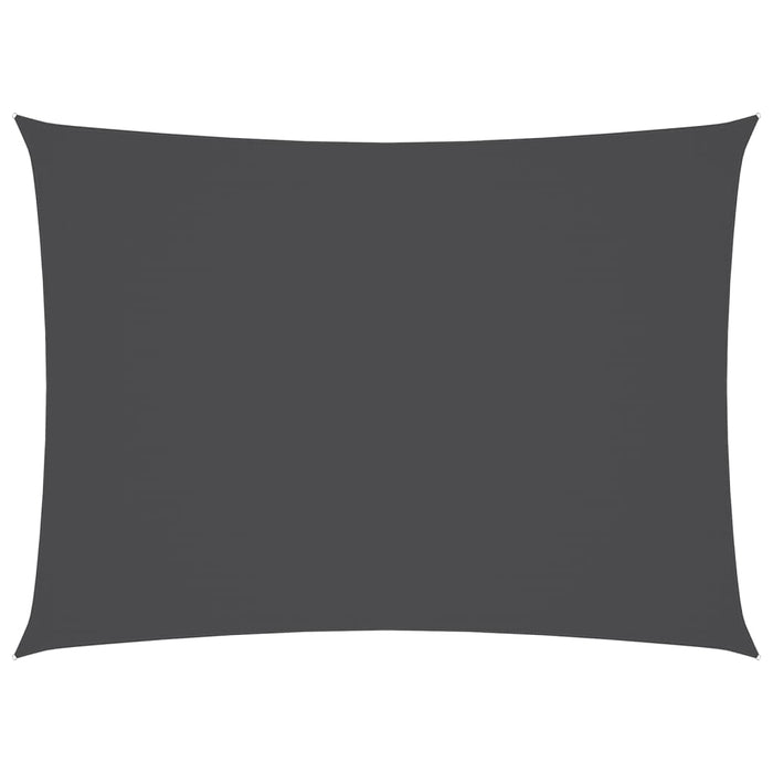 Parasole a Vela Oxford Rettangolare 2,5x4 m Antracite 135097
