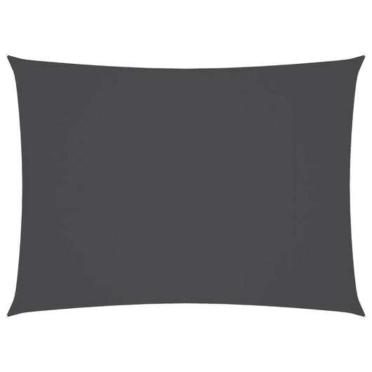 Parasole a Vela Oxford Rettangolare 2,5x4,5 m Antracite 135098