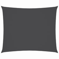 Parasole a Vela Oxford Rettangolare 3x4 m Antracite 135100