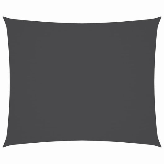 Parasole a Vela Oxford Rettangolare 3x4 m Antracite 135100