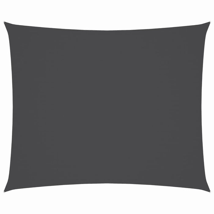 Parasole a Vela Oxford Rettangolare 3x4 m Antracite 135100