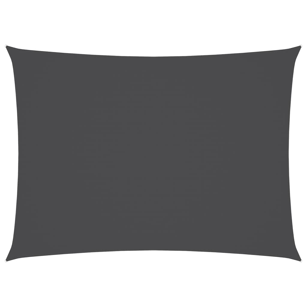 Parasole a Vela Oxford Rettangolare 3x4,5 m Antracite 135101