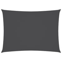 Parasole a Vela Oxford Rettangolare 3x4,5 m Antracite 135101