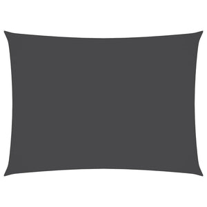 Parasole a Vela Oxford Rettangolare 3x5 m Antracite