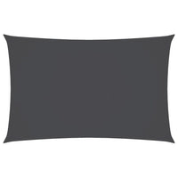 Parasole a Vela Oxford Rettangolare 3x6 m Antracite