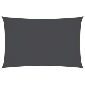 Parasole a Vela Oxford Rettangolare 3x6 m Antracite 135103