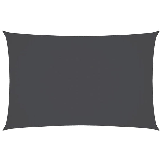 Parasole a Vela Oxford Rettangolare 3x6 m Antracite 135103