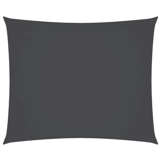Parasole a Vela Oxford Rettangolare 3,5x4,5 m Antracite