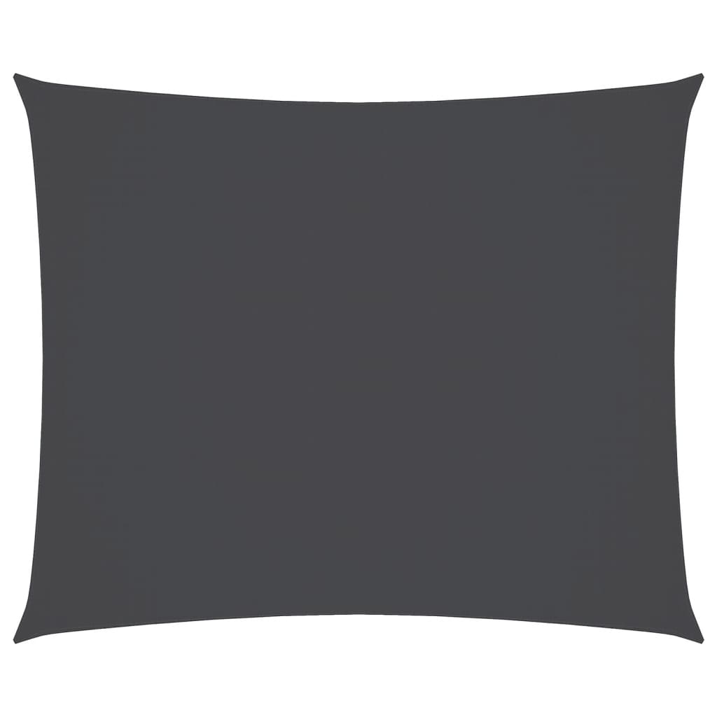 Parasole a Vela Oxford Rettangolare 3,5x4,5 m Antracite 135104