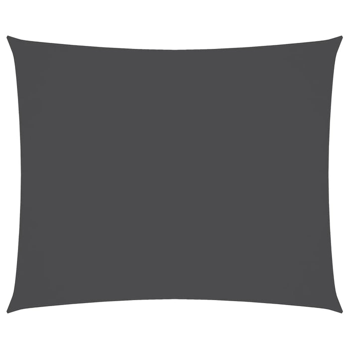 Parasole a Vela Oxford Rettangolare 4x5 m Antracite 135106