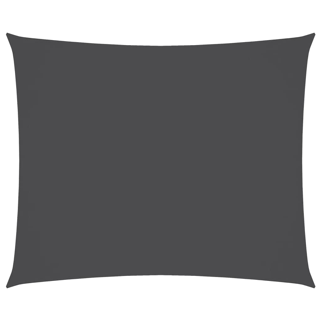 Parasole a Vela Oxford Rettangolare 4x5 m Antracite cod mxl 66510
