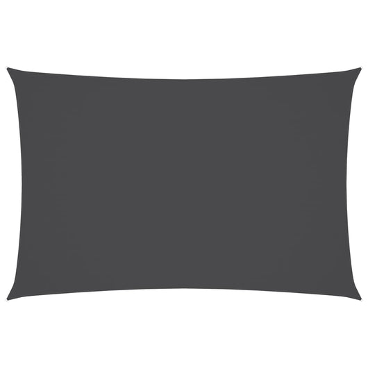 Parasole a Vela Oxford Rettangolare 5x7 m Antracite 135110