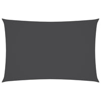 Parasole a Vela Oxford Rettangolare 5x7 m Antracite