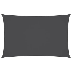 Parasole a Vela Oxford Rettangolare 5x8 m Antracite 135111