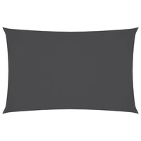 Parasole a Vela Oxford Rettangolare 5x8 m Antracite