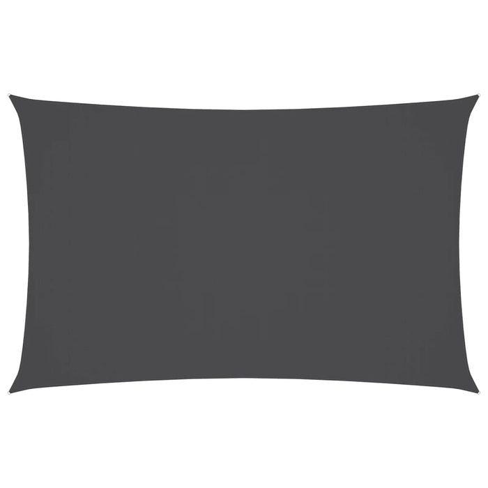 Parasole a Vela Oxford Rettangolare 5x8 m Antracite
