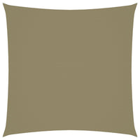 Vela parasole in tessuto oxford quadrato 3 x 3 m beige 02_0009484
