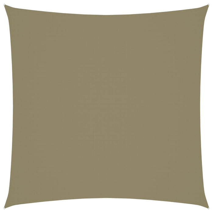 Vela parasole in tessuto oxford quadrato 3 x 3 m beige 02_0009484