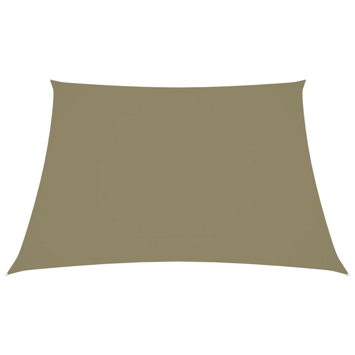 Vela parasole quadrata in tessuto oxford 4 x 4 m beige 02_0009504