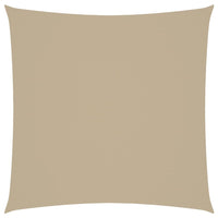 Parasole a Vela in Tela Oxford Quadrato 4,5x4,5 m Beige cod mxl 23260