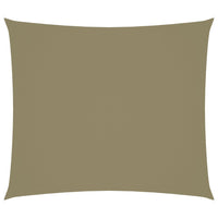 Ombrellone in tessuto vela rettangolare tessuto oxford 2,5 x 3 m beige 02_0009549