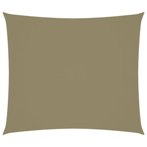 Ombrellone in tessuto vela rettangolare tessuto oxford 2,5 x 3 m beige 02_0009549