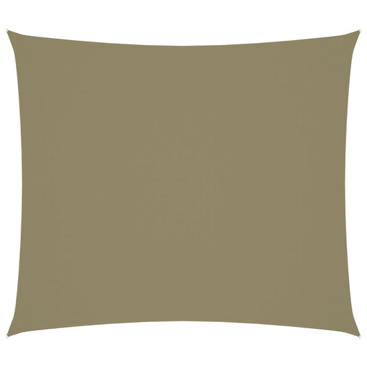 Ombrellone in tessuto vela rettangolare tessuto oxford 2,5 x 3 m beige 02_0009549