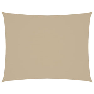 Parasole a Vela Oxford Rettangolare 2,5x3,5 m Beige