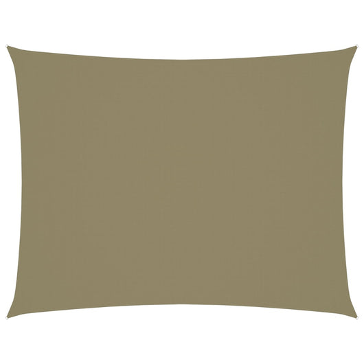 Ombrellone in tessuto vela rettangolare tessuto oxford 2,5 x 4 m beige 02_0009564