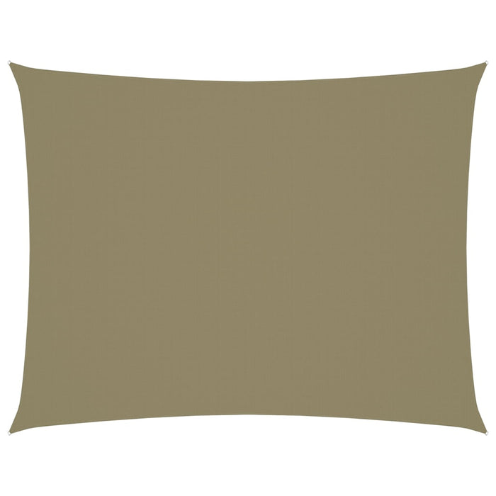 Ombrellone in tessuto vela rettangolare tessuto oxford 2,5 x 4 m beige 02_0009564