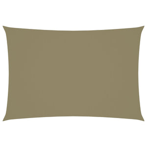 Ombrellone in tessuto vela rettangolare tessuto oxford 2,5 x 4,5 m beige 02_0009574