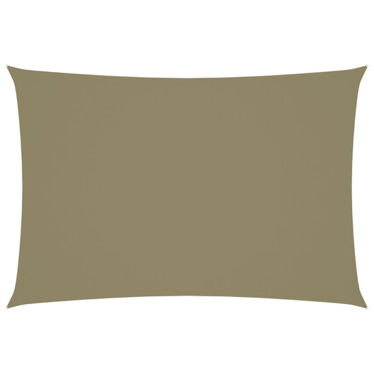 Ombrellone in tessuto vela rettangolare tessuto oxford 2,5 x 4,5 m beige 02_0009574
