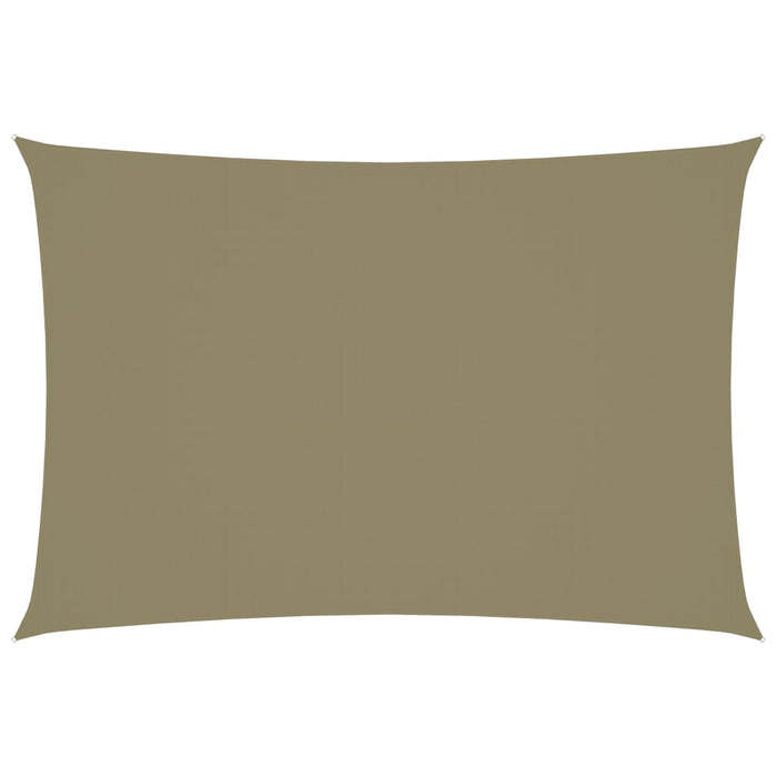 Ombrellone in tessuto vela rettangolare tessuto oxford 2,5 x 4,5 m beige 02_0009574