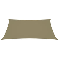 Ombrellone in tessuto vela rettangolare tessuto oxford 3 x 4,5 m beige 02_0009669