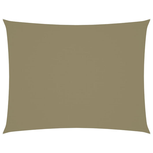 Ombrellone in tessuto vela rettangolare tessuto oxford 3,5 x 4,5 mt beige 02_0009639