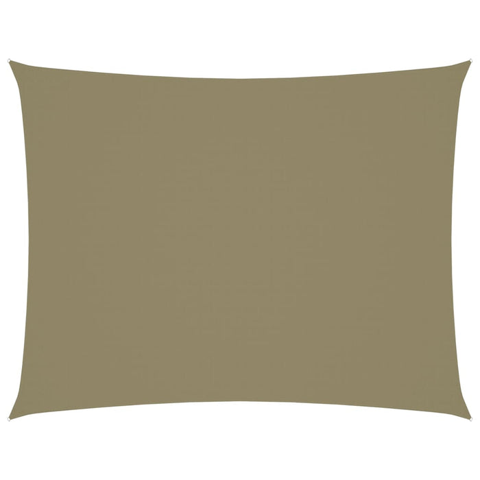 Ombrellone in tessuto vela rettangolare tessuto oxford 3,5 x 4,5 mt beige 02_0009639
