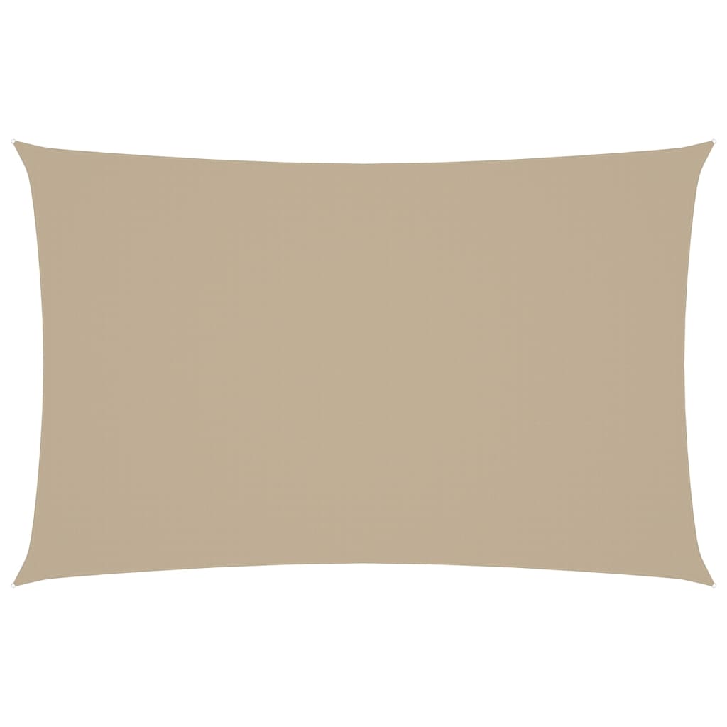 Parasole a Vela Oxford Rettangolare 5x8 m Beige