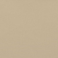 Parasole a Vela Oxford Triangolare 3x3x4,24 m Beige 135172