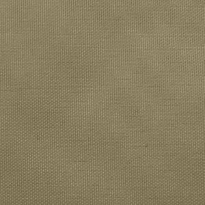 Vela parasole in telo parasole triangolare tessuto Oxford 3 x 4 x 5 m beige 02_0009843