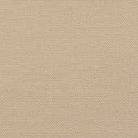 Parasole a Vela Oxford Triangolare 4x4x5,8 m Beige 135177