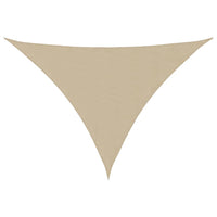 Parasole a Vela Oxford Triangolare 4x5x6,4 m Beige cod mxl 11575