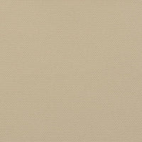 Parasole a Vela Oxford Triangolare 4x5x6,4 m Beige 135184