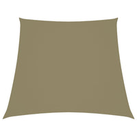 Telo parasole parasole vela trapezio tessuto Oxford 2/4 x 3 mt beige 02_0009747