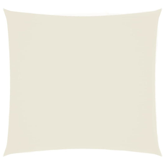 Vela Parasole in Tela Oxford Quadrata 3x3 m Crema