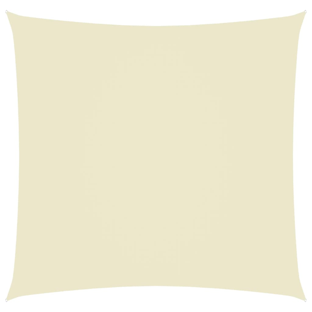 Vela telo parasole parasole quadrato tessuto oxford 3 x 3 mt crema 02_0009486