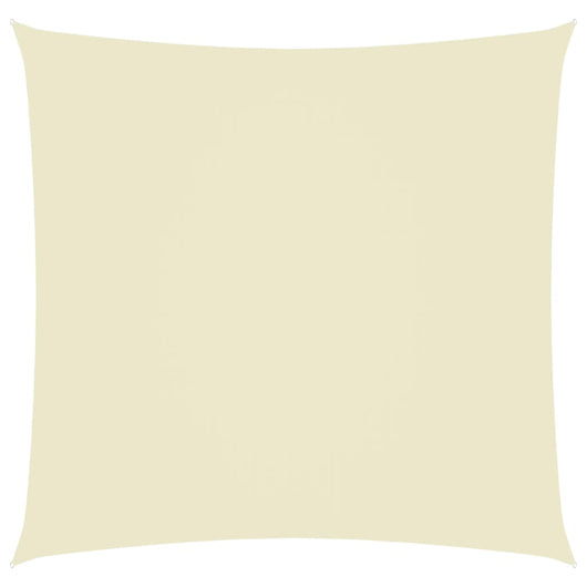 Vela telo parasole parasole quadrato tessuto oxford 3 x 3 mt crema 02_0009486