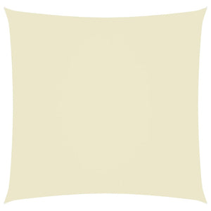 Vela telo parasole parasole quadrato tessuto oxford 4 x 4 mt crema 02_0009506